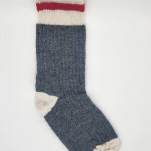 Chaussettes 860 gris et rouge