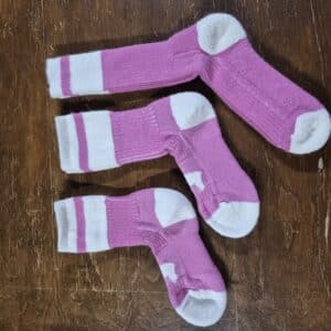Chaussettes 1230 Tradition rose