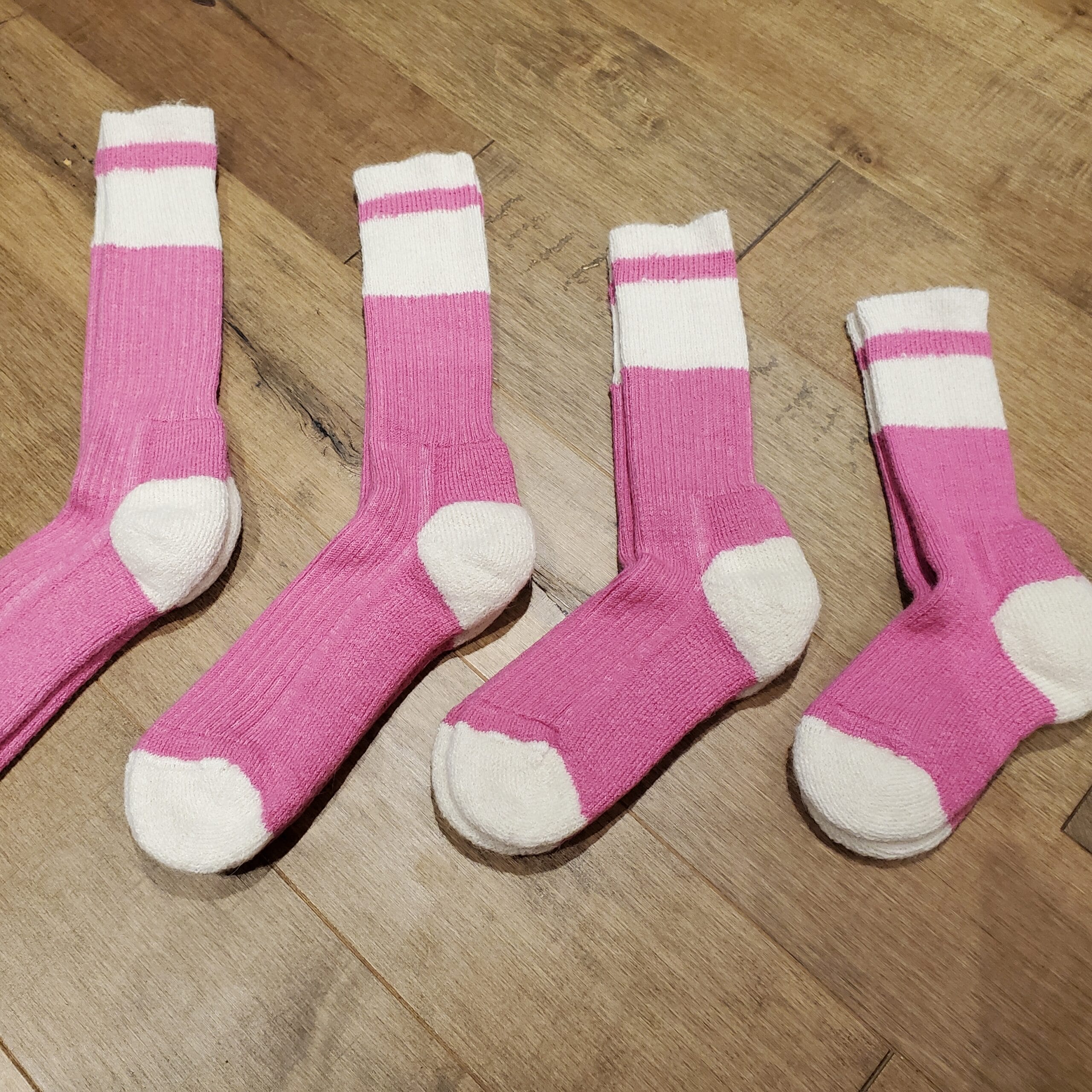 Chaussettes 1130 enfant tradition rose