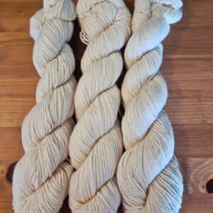 Fil à tricoter - blanc naturel